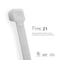Tr Industrial Cable Tie, 4 in L, Natural, Nylon 6/6, 18 lb Strength, 500 PK TR88301N-5PK - alternate 3